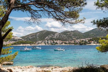 Insel Hvar Kroatien, Camping, Meer
