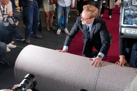 Oscar-Vorbereitungen: Host Conan O'Brien rollt den roten Teppich aus