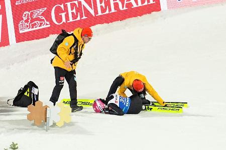 Skispringen: Görlich bei WM offenbar erneut schwer verletzt