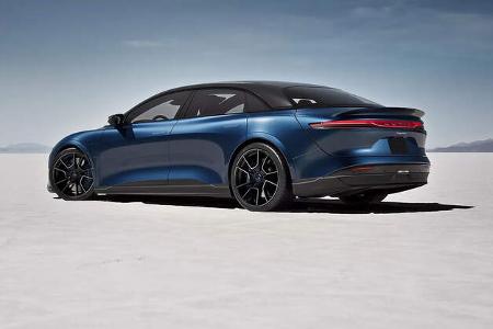 08/2022, Lucid Air Sapphire Elektro-Limousine