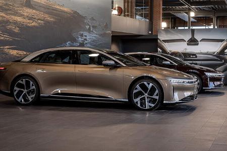 Lucid Air Dream Edition Showroom Hilversum Niederlande