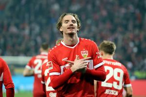 "Zwei-Meter-Messi-Musiala": Lob für VfB-Shootingstar Woltemade