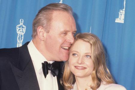 Anthony Hopkins gemeinsam mit Jodie Foster