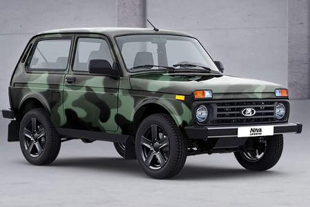 03/2021, Lada Niva Legend Camouflage Flecktarn
