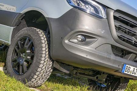Offroad-Nachrüstung Campingbus