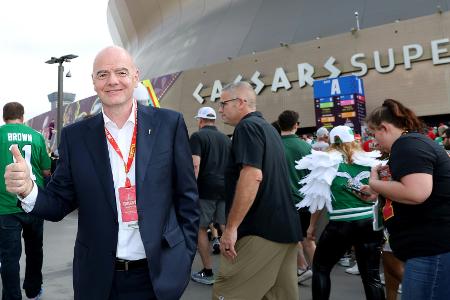 Infantino verteidigt gutes Verhältnis zu Trump
