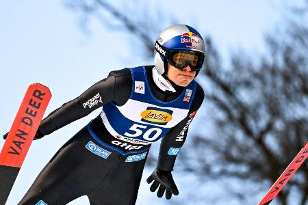 Platz zwei in der Quali: Wellinger in Medaillenform