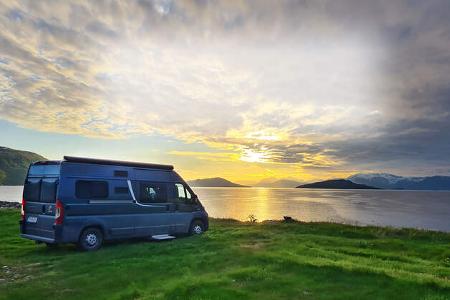 Leser auf Tour Norwegen