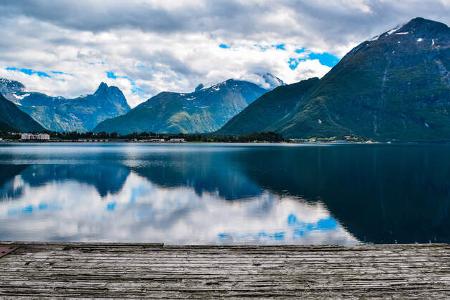 Romsdalsfjord Wohnmobil Norwegen Reise