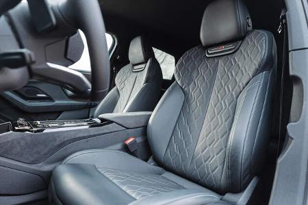 Audi S6 e-Tron Sportback, Vordersitze