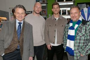 Herthas Niederlechner und Leistner als Schauspieler bei GZSZ