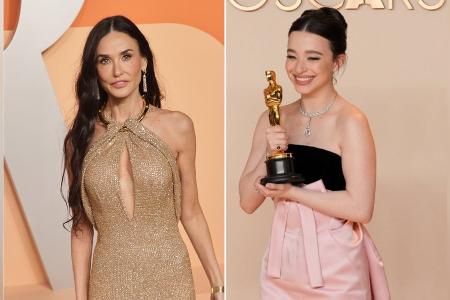 Demi Moore gratuliert Mikey Madison zum Oscar-Sieg