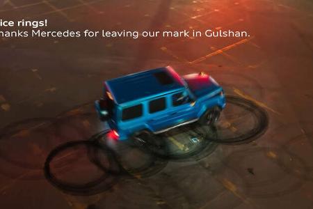 Audi Mercedes Werbe-Battle Bangladesh Tank-Turn