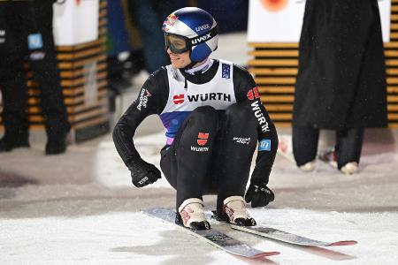 Skispringen: Wellinger und Co. im ersten Training schwach