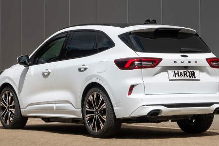 Der Ford Kuga mit H&R Tieferlegungsfedern