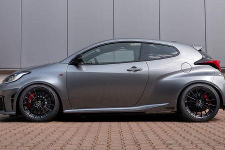 Toyota GR Yaris, 4WD, Facelift 2024 - H&R Monotube Gewindefahrwerk 28619-2 - Front