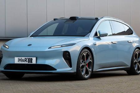 Der NIO ET5 mit H&R Tieferlegungsfedern