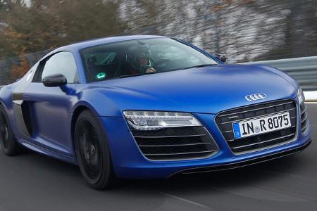 Audi R8 V10 plus 5.2 FSI, Frontansicht, Kühlergrill