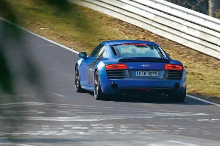 Audi R8 V10 plus 5.2 FSI, Heckansicht