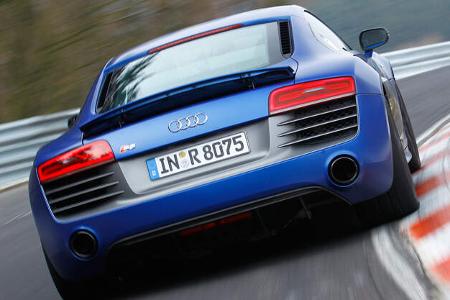 Audi R8 V10 plus 5.2 FSI, Heckansicht
