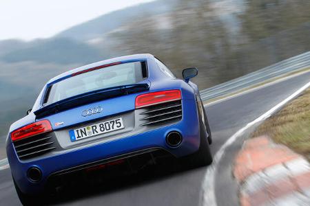 Audi R8 V10 plus 5.2 FSI, Heckansicht