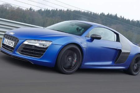 Audi R8 V10 plus 5.2 FSI, Seitenansicht