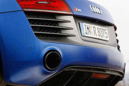 Audi R8 V10 plus 5.2 FSI, Auspuff, Endrohr