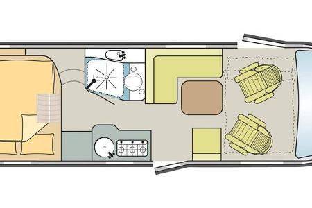 Eura Mobil Integra Line 690 HB Mondial Grundriss