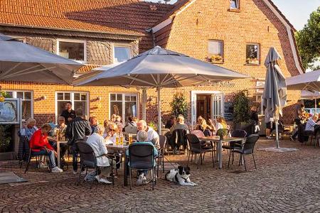 Wohnmobil-Tour Münsterland - Biergarten