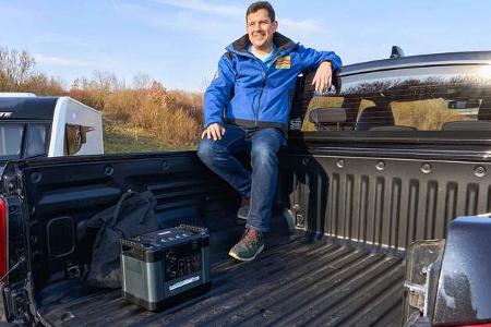 Ssangyong Musso Grand im Zugwagentest - Ladefläche