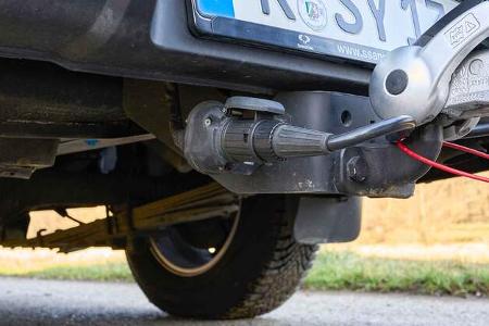 Ssangyong Musso Grand im Zugwagentest - Anhängekupplung 