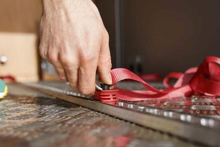 Motorrad-Sicherung Campingbus