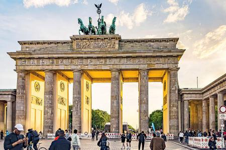 Reise Berlin Brandenburger Tor f