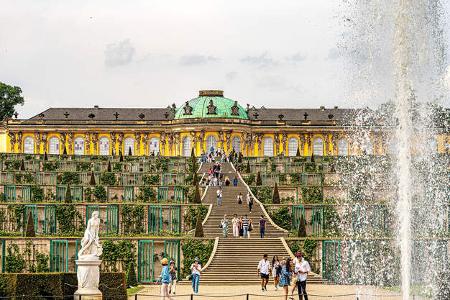 Reise Berlin Schloss Sanssouci f