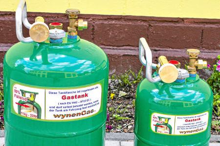Gas, Tankflasche