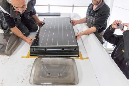 Solaranlage Einbau f