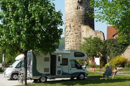 Witzenhausen Wohnmobilstellplatz Deutsche Märchenstraße