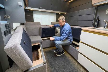 Knaus Azur 500 FU Stauraum