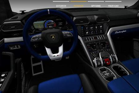 Lamborghini Urus Konfiguration