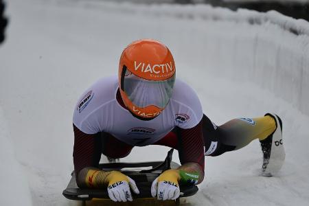 Skeleton-WM: Grotheer zur Halbzeit Vierter - Weston führt