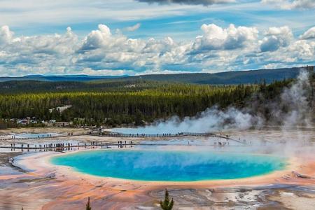 Yellowstone-Nationalpark in 