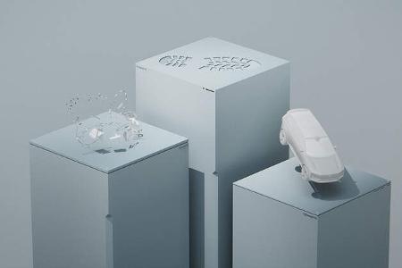 Volvo Mega Casting neue E-Auto-Architektur