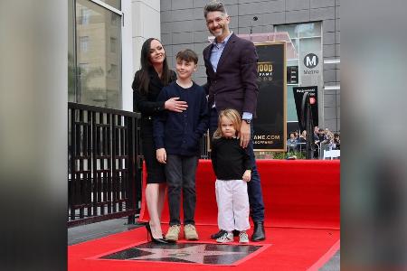 Familienausflug: Christina Ricci mit Stern auf dem Walk of Fame geehrt