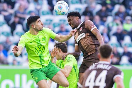 Remis in Wolfsburg: St. Pauli verspielt Führung