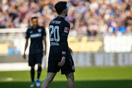 Lange in Unterzahl: Stuttgart stolpert auch in Kiel