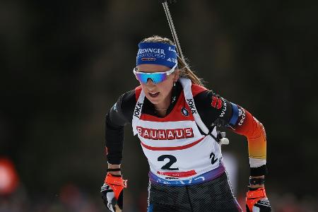 Biathlon: Preuß' Vorsprung schmilzt - Jeanmonnot wird Vierte