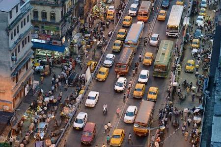Die stressigsten Städte für Autofahrer - Indien