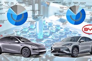 Tesla BYD Akku