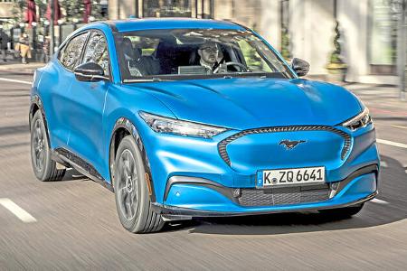 Ford Mustang Mach-E, Best Cars 2023, Kategorie M Große SUV/Geländewagen