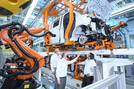 Produktion VW Nutzfahrzeuge Hannover